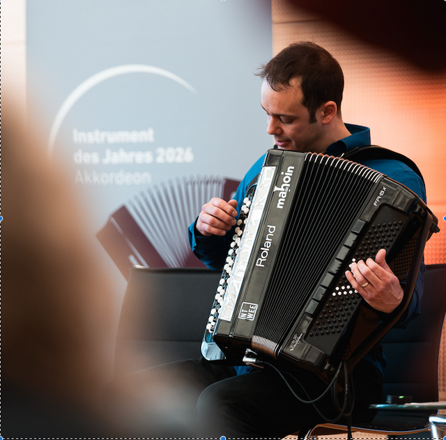 Das Akkordeon ist Instrument des Jahres 2026